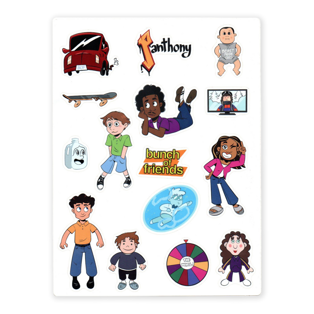 Bunch of Stickers